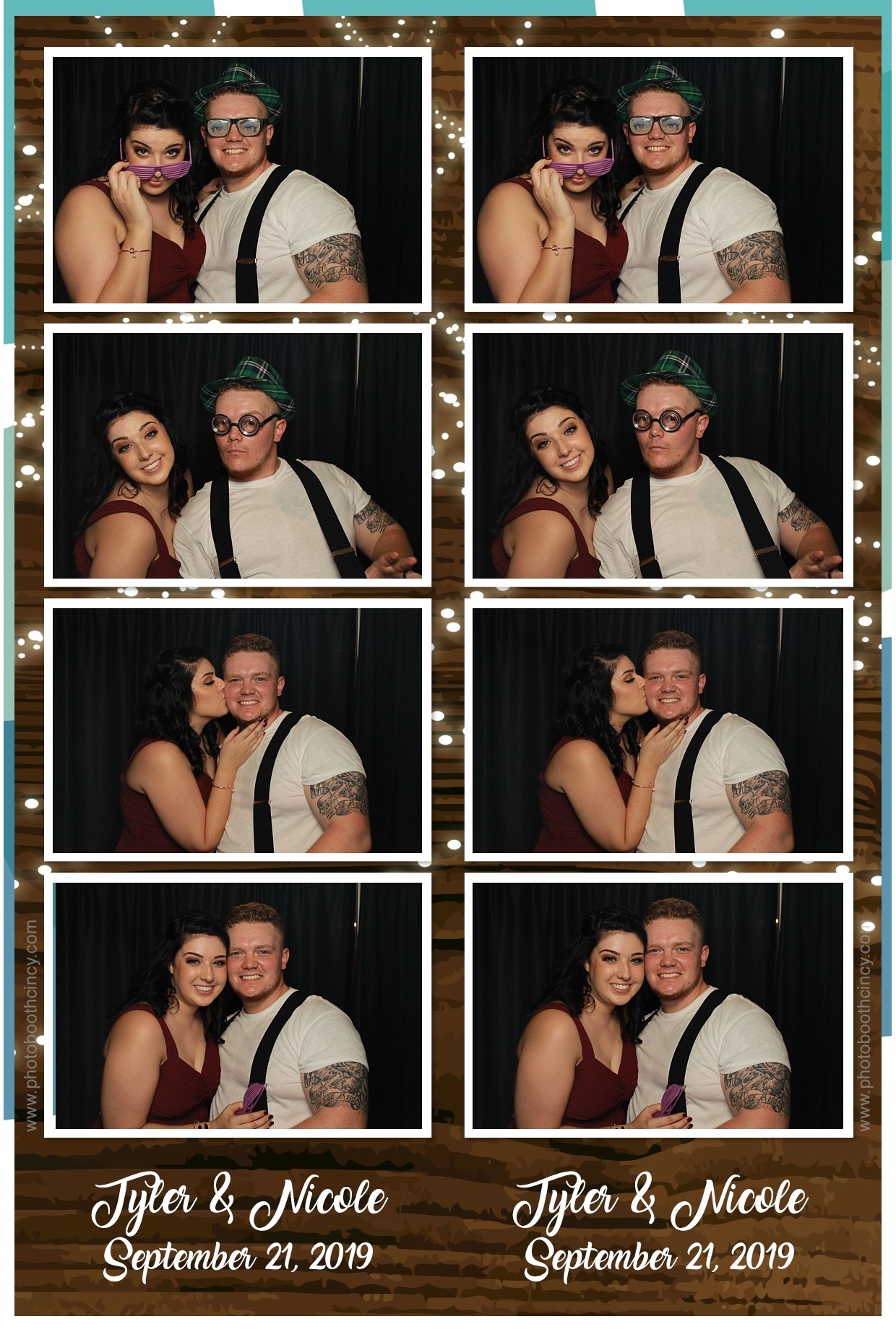 Nicole Lahrmann & Tyler Wilson | View more photos from the event at gallery.photoboothcincy.com/u/PhotoBoothCincy/Nicole-Lahrmann-Tyler-Wilson